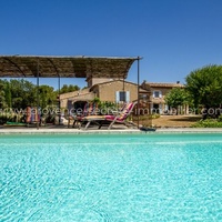 Bergerie in calm in Provence, with air-conditioning, swimming pool heated and secured