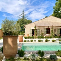 Luberon rental, villa with swimming pool in Oppède for 8 people