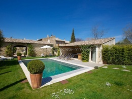 Village farmhouse with heated swimming pool