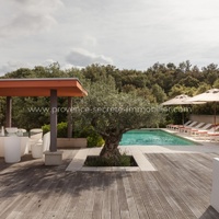 Architect villa for rent in Luberon, heated pool and A/C