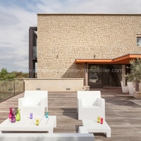 Architect villa for rent in Luberon, heated pool and A/C