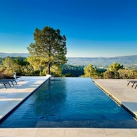 Provence, for rent villa with heated pool and view on the Luberon