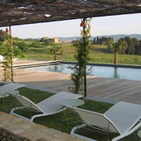 Between Avignon and Uzès, luxuary farmhouse  with tennis court, swimming pool, spa