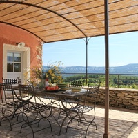 To rent sheepfold with swimming pool and view between Luberon and Haute Provence