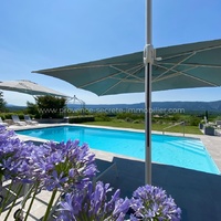 Villa with panoramic views of the Luberon, 12 people, air conditioning,  secure and heated swimming pool