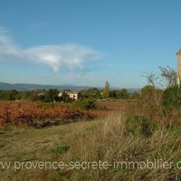 For sale mas to restore in the Luberon in vineyards and with view