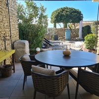 For sale in Gordes charming stone house with garden